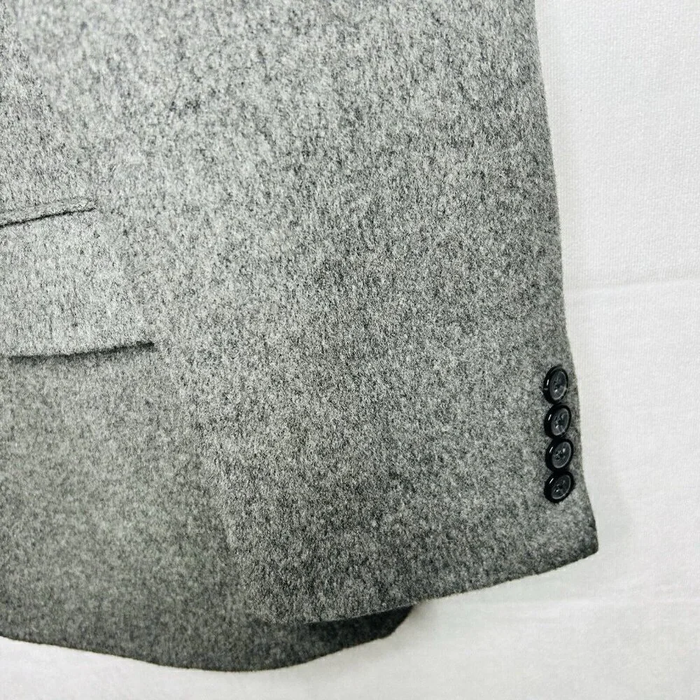 W.H. Belk Blazer Jacket 100% Camel Hair Gray Sports Coat Men's 42R